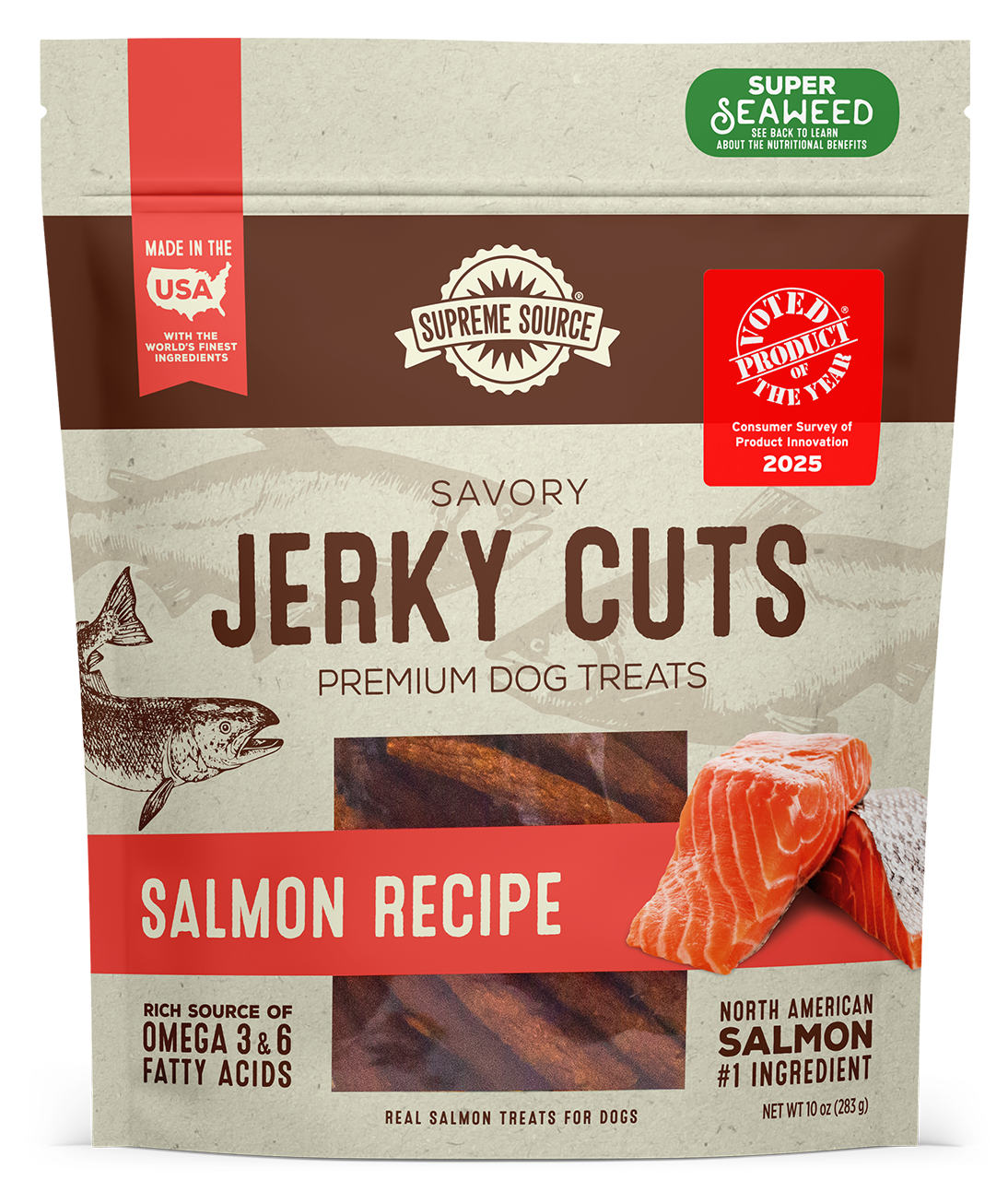 Supreme Source® Salmon Jerky Cuts